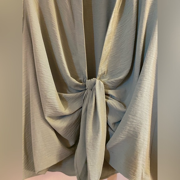 Calvin Klein - seafoam blouse - Picture 5 of 5